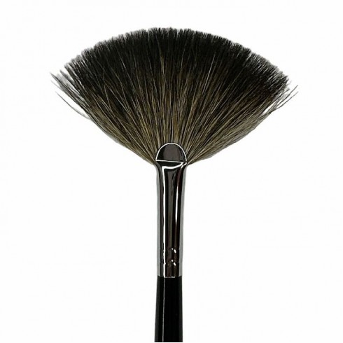 Кисть веерная midi KET Professional 66 Raccoon